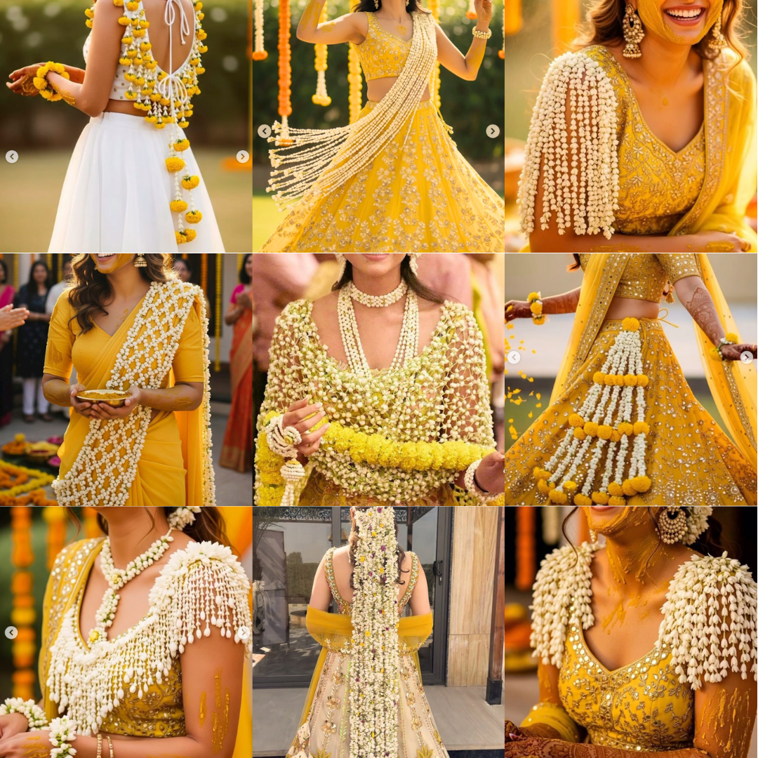 From "Phoolon ki Chadar" Dupatta to Floral Everything: Radhika Merchant’s Haldi Look That Redefined 2025 Bridal Trends