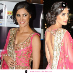 1002-nargis-fakhri-pink-anarkali-lehenga manish malhotra 