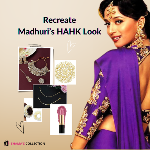 All you need to dress up like Madhuri!
