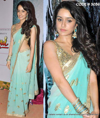 3056 Shraddha Kapoor's Aashiqui-2 saree outfit set