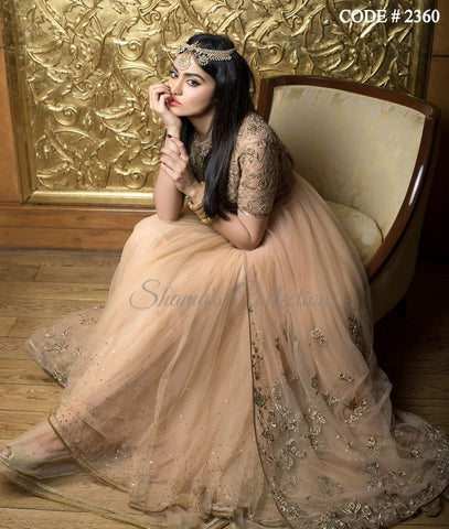 2360 Adah Sharma's Beifgumbrella cut gown- GNG Magazine outfit set photoshoot