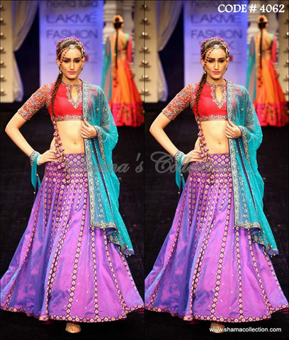 4062 Colorful lehenga outfit set