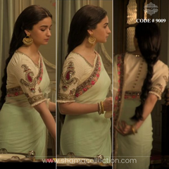 9010 Offwhite Blouse - Alia Bhatt Inspired - Kalank outfit set